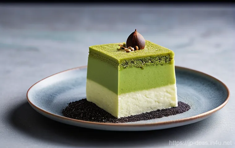 디저트 전문가의 인기 디저트 분석 - **Prompt:** A close-up, high-resolution food photography shot of a vibrant, "moe dan" (beautiful cro...